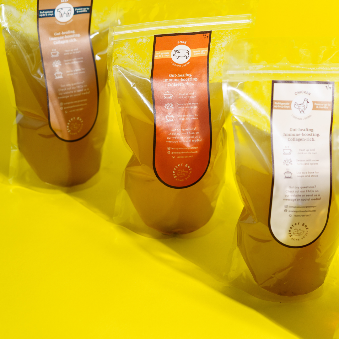 Broth Set UNSALTED Bone Broth Set – Greater Gut Bone Broth